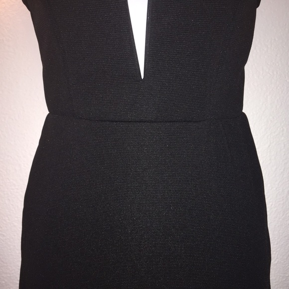 LBD cocktail dress Charlotte Russe Black S &M prom - Picture 7 of 8